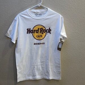 Brand new - Hard Rock Memphis white t-shirt